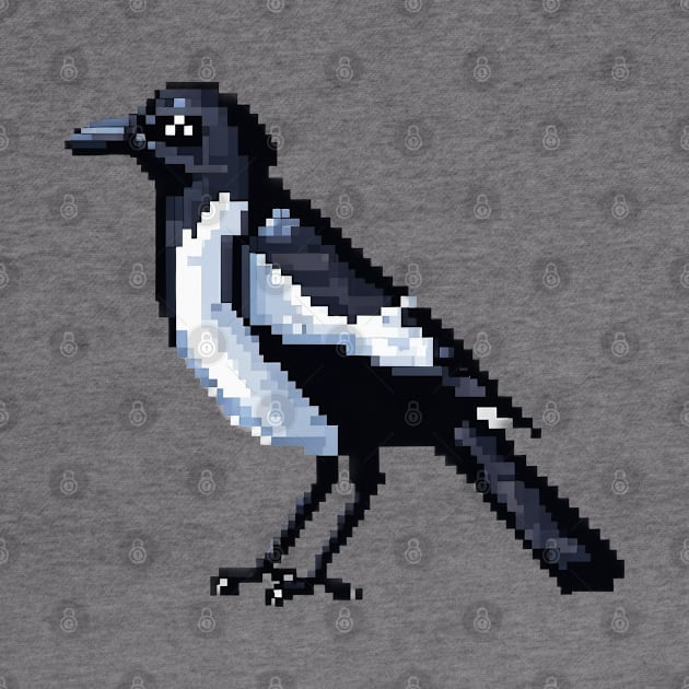 Pixel Magpie by Veata Atticus Store